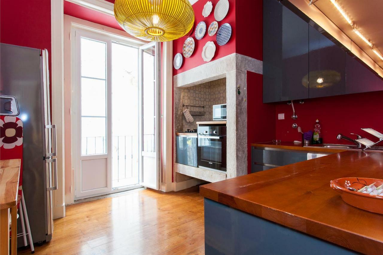 Bairro Alto 3 Bedroom Patio Flat! Lisboa Eksteriør bilde